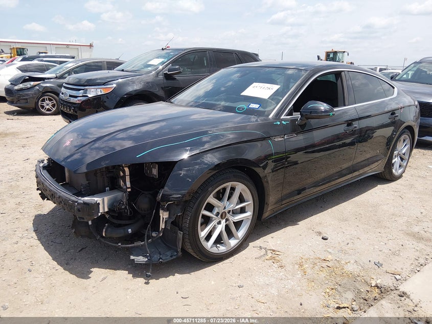 Vin: waudacf56ra048318, lot: 46209941, audi a5 sportback premium 45 tfsi s line quattro s tronic 20242