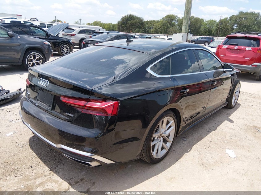 Vin: waudacf56ra048318, lot: 46209941, audi a5 sportback premium 45 tfsi s line quattro s tronic 20244