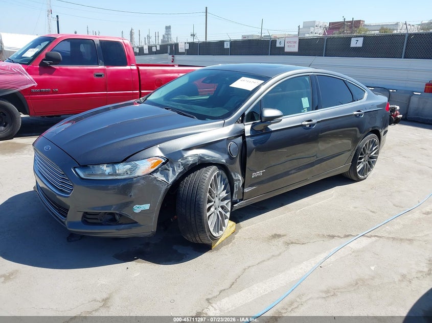 Vin: 3fa6p0su4gr235913, lot: 46209953, ford fusion energi titanium 20162