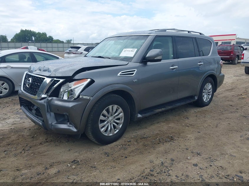 Vin: jn8ay2nd2k9089884, lot: 46209958, nissan armada sv 20192