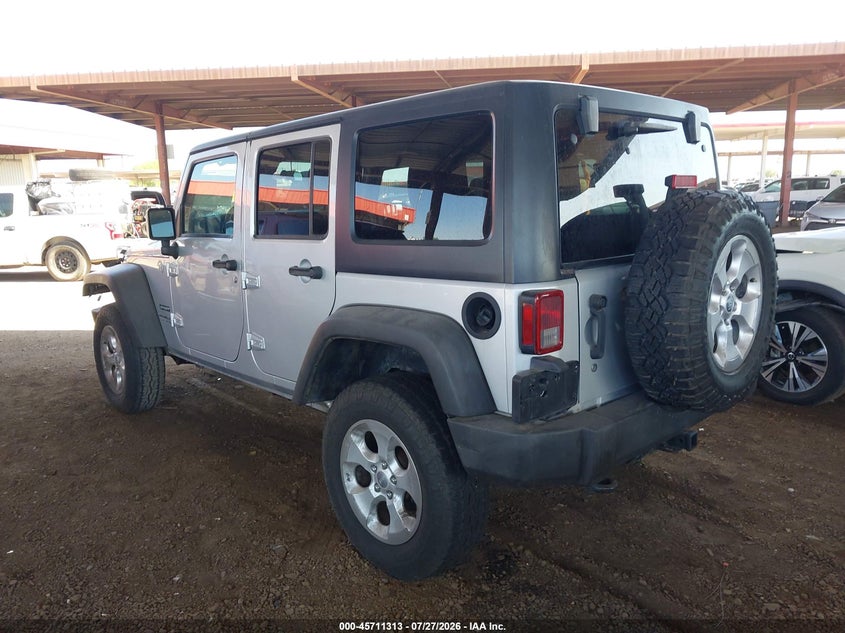 Vin: 1j4ba3h14bl617160, lot: 46209969, jeep wrangler unlimited sport 20113