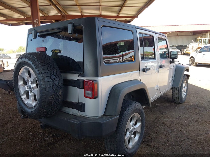 Vin: 1j4ba3h14bl617160, lot: 46209969, jeep wrangler unlimited sport 20114