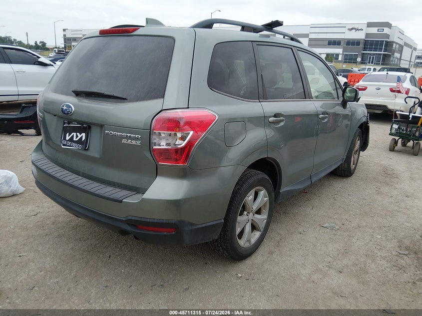 Vin: jf2sjadc7gh515381, lot: 46209971, subaru forester 2.5i premium 20164