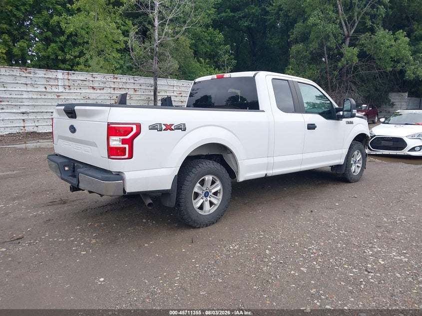 Vin: 1ftex1eb6jfb36844, lot: 46210011, ford f-150 xl 20184