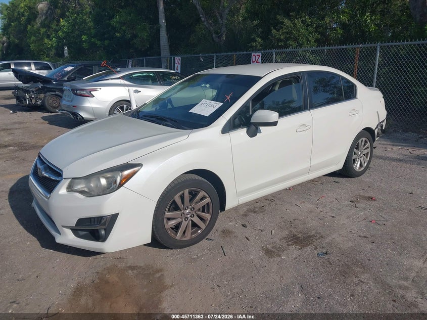 Vin: jf1gjac68fh021566, lot: 46210019, subaru impreza 2.0i premium 20152
