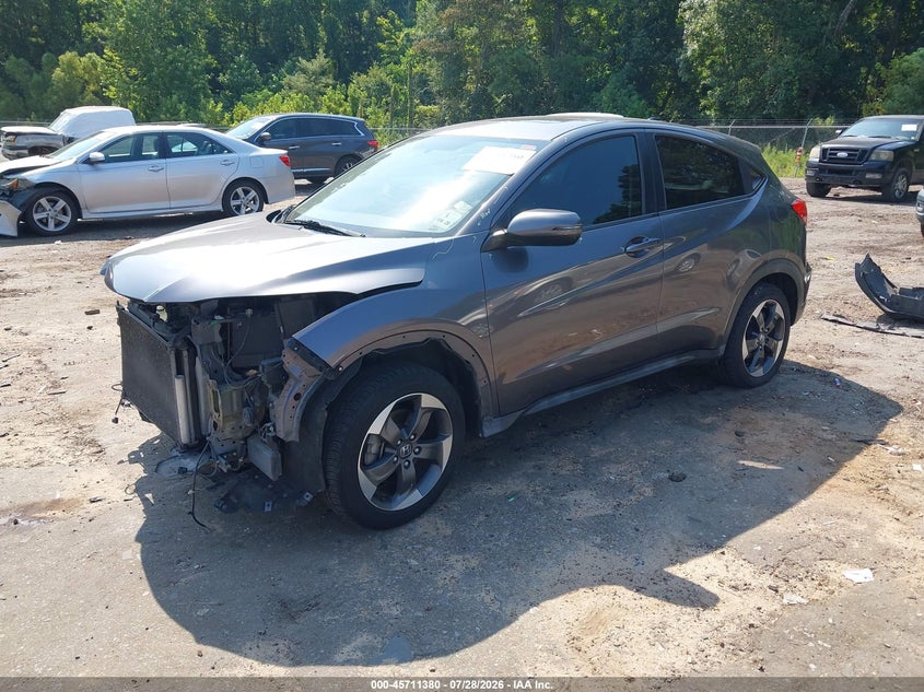 2018 Honda Hr-V Ex, Front End, IAAI, VIN 3CZRU5H54JM712335 — photo 2