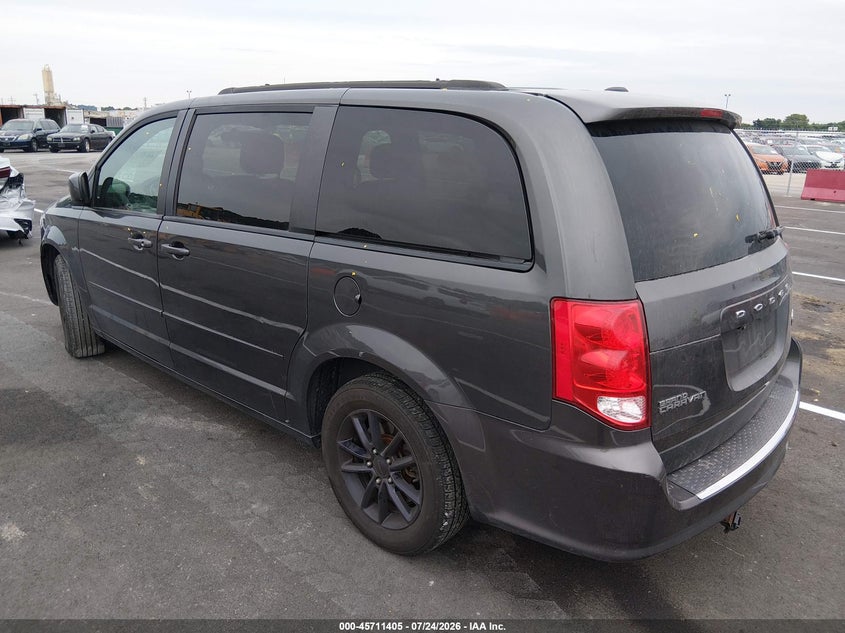 Vin: 2c4rdgegxgr345322, lot: 46210061, dodge grand caravan r/t 20163