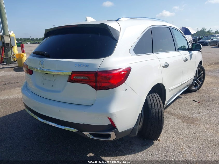 Vin: 5fryd3h81hb004525, lot: 46210070, acura mdx advance package 20174