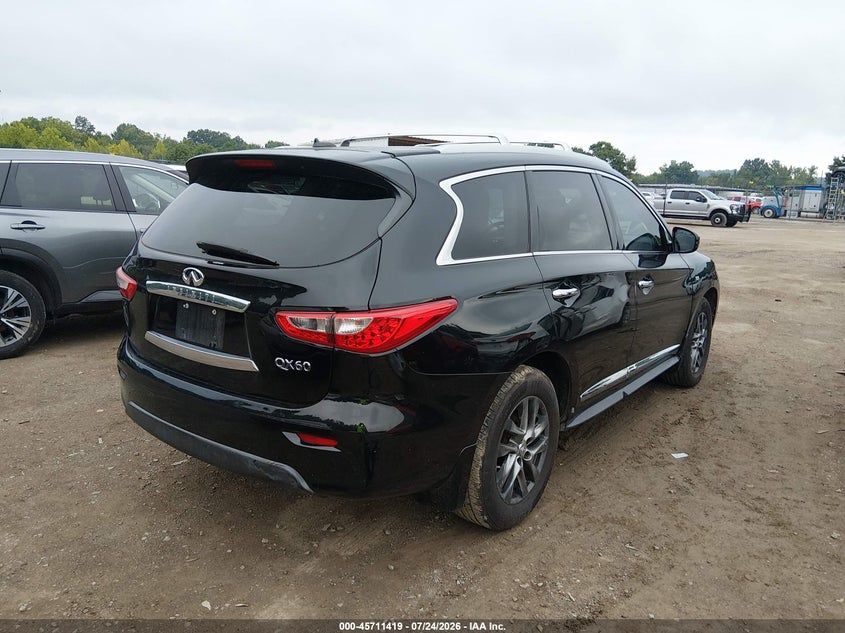 Vin: 5n1al0mm7ec544733, lot: 46210075, infiniti qx60 20144