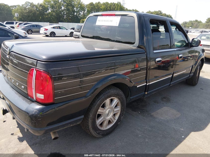 2002 LINCOLN BLACKWOOD TRUCK 5.4L V-8 DOHC, 300HP