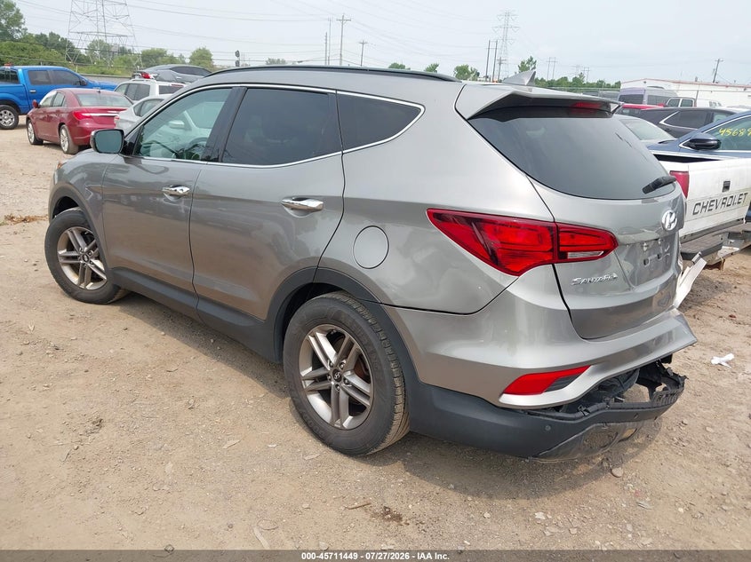 Vin: 5nmzu3lb3hh032415, lot: 46210105, hyundai santa fe sport 2.4l 20173