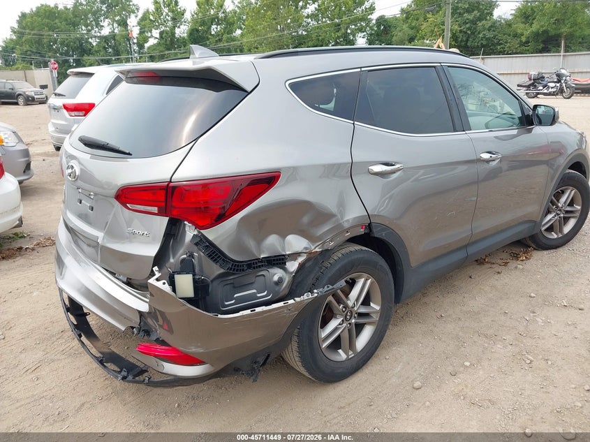 Vin: 5nmzu3lb3hh032415, lot: 46210105, hyundai santa fe sport 2.4l 20174
