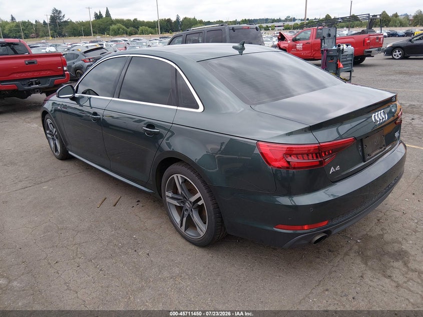 Vin: wauenaf43hn014316, lot: 46210106, audi a4 premium plus 20173