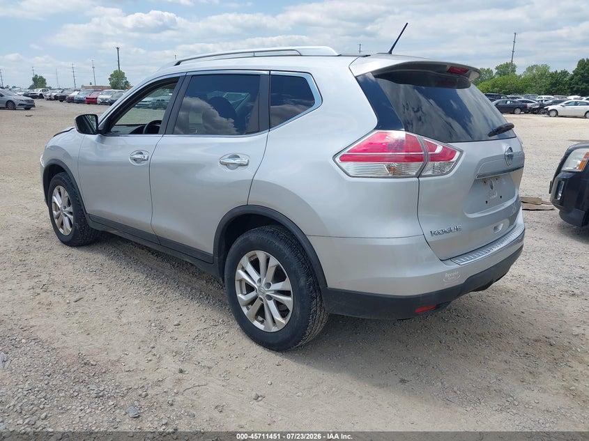 2015 NISSAN ROGUE auction photo 3