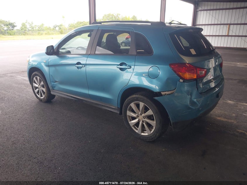 Vin: 4a4ap3au4de008896, lot: 46210135, mitsubishi outlander sport es 20133