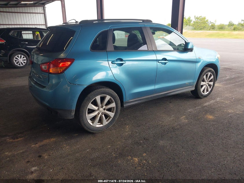 Vin: 4a4ap3au4de008896, lot: 46210135, mitsubishi outlander sport es 20134