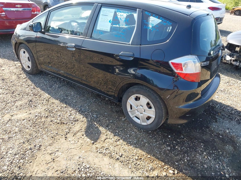 Vin: jhmge8h31cs002621, lot: 46210138, honda fit 20123