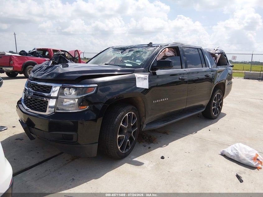 Vin: 1gnscgkc6hr314802, lot: 46210145, chevrolet suburban ls 20172
