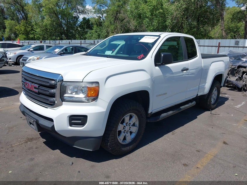 Vin: 1gth5be38g1372550, lot: 46210156, gmc canyon 2wd 20162