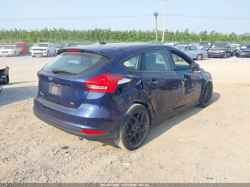 Vin: 1fadp3k22gl382155, lot: 46210162, ford focus se 20164