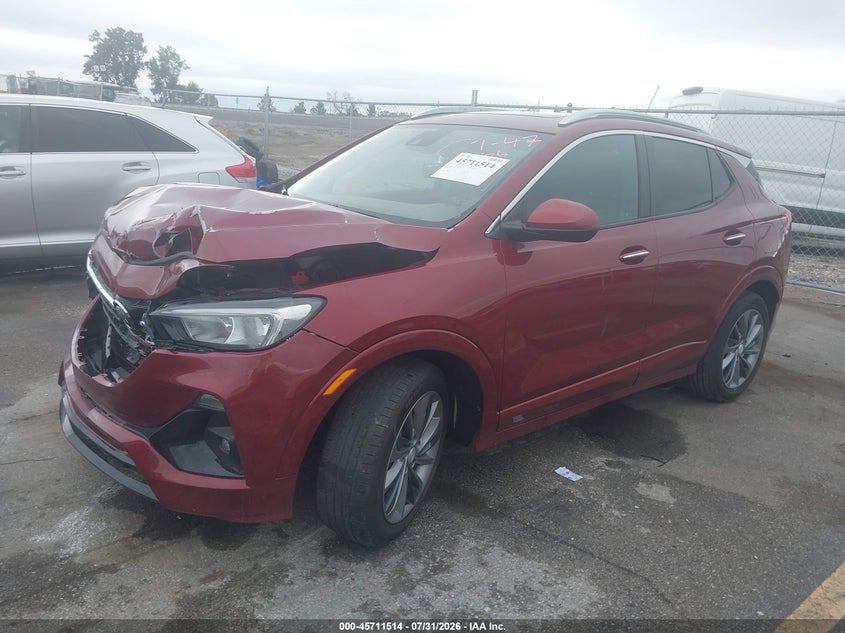 Vin: kl4mmdsl1pb068949, lot: 46210170, buick encore gx select fwd 20232