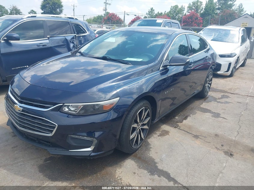 Vin: 1g1ze5st5hf267357, lot: 46210183, chevrolet malibu 1lt 20172