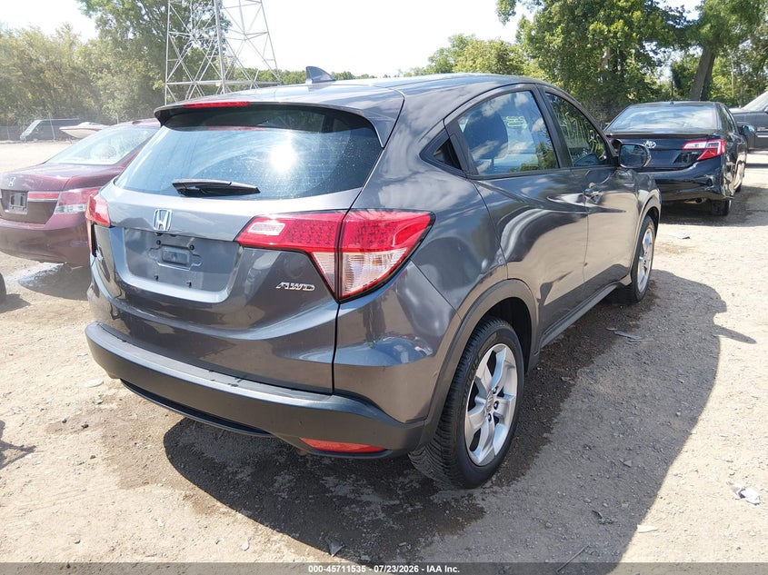 Vin: 3czru6h35gm713815, lot: 46210191, honda hr-v lx 20164