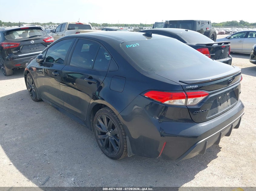 Vin: 5yfs4mce7pp140445, lot: 46210194, toyota corolla se 20233