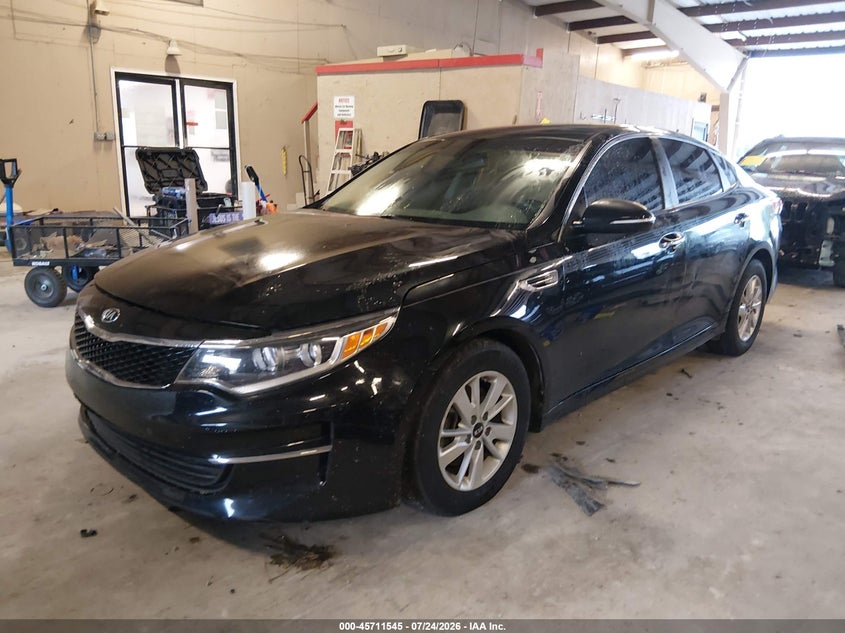 Vin: knagt4l38h5149822, lot: 46210201, kia optima lx 20172