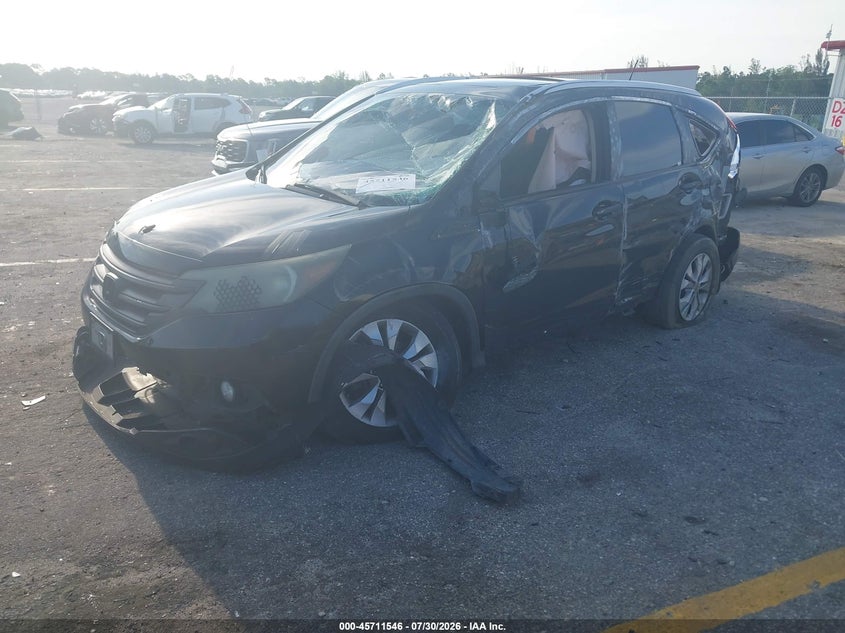 Vin: 2hkrm4h71ch602434, lot: 46210202, honda cr-v ex-l 20122