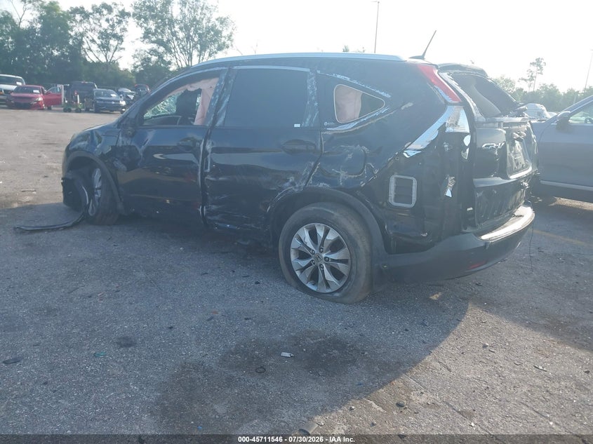 Vin: 2hkrm4h71ch602434, lot: 46210202, honda cr-v ex-l 20123