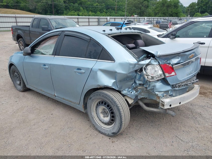 Vin: 1g1pc5sh1b7159070, lot: 46210204, chevrolet cruze ls 20113