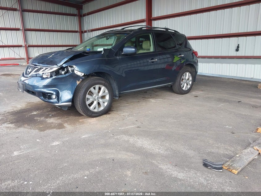 Vin: jn8az1mw9cw210293, lot: 46210207, nissan murano sl 20122
