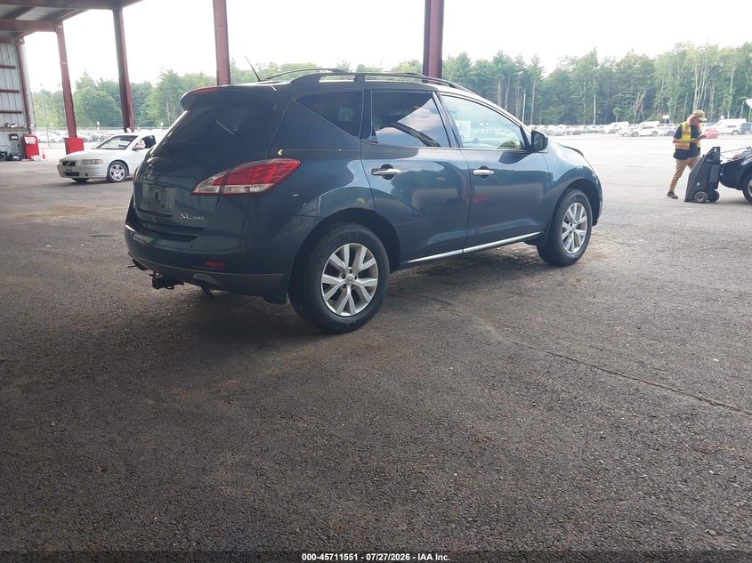 Vin: jn8az1mw9cw210293, lot: 46210207, nissan murano sl 20124