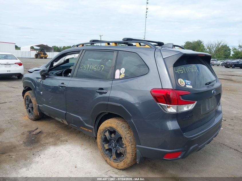 Vin: jf2skamc5nh419856, lot: 46210223, subaru forester wilderness 20223