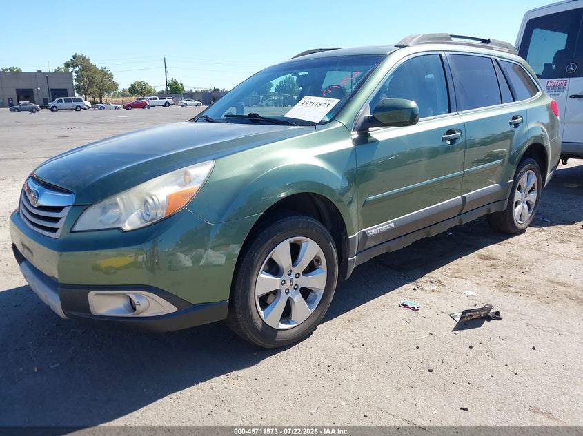 2012 SUBARU OUTBACK auction photo 2