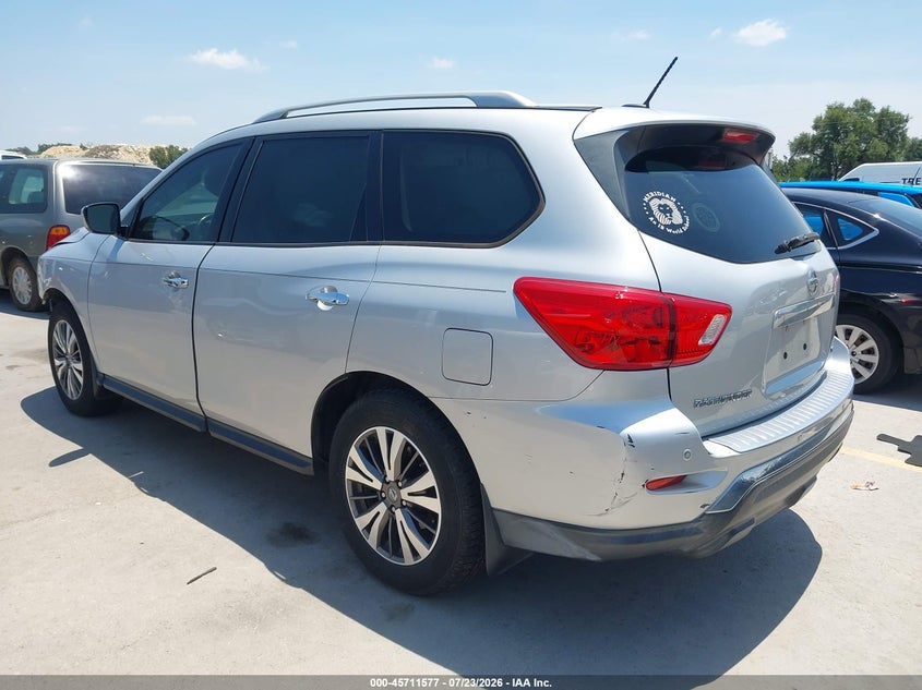 2017 NISSAN PATHFINDER auction photo 3
