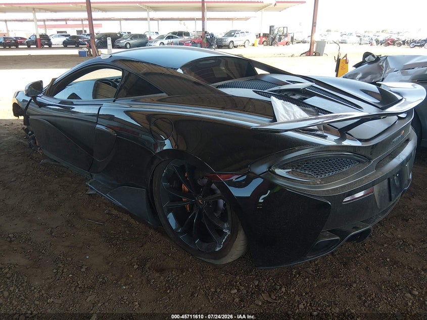 Vin: sbm13daa0hw002891, lot: 46210266, mclaren 570s 20173