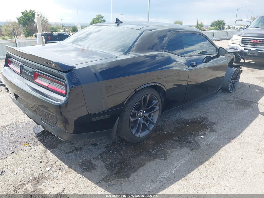 Vin: 2c3cdzfj3mh664787, lot: 46210271, dodge challenger r/t scat pack 20214