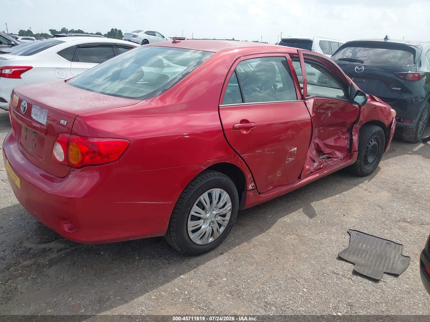 Vin: 1nxbu4ee8az346375, lot: 46210275, toyota corolla le 20104