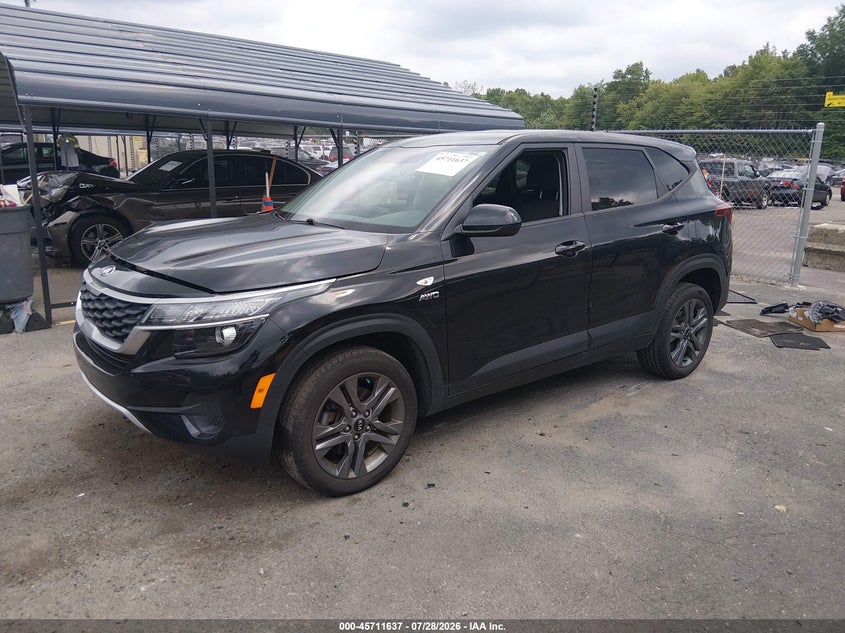 Vin: kndepcaa4m7045952, lot: 46210293, kia seltos lx 20212