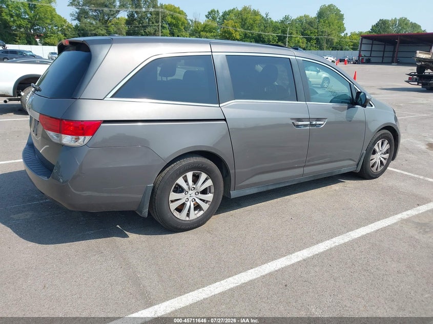 Vin: 5fnrl5h67gb118904, lot: 46210302, honda odyssey ex-l 20164
