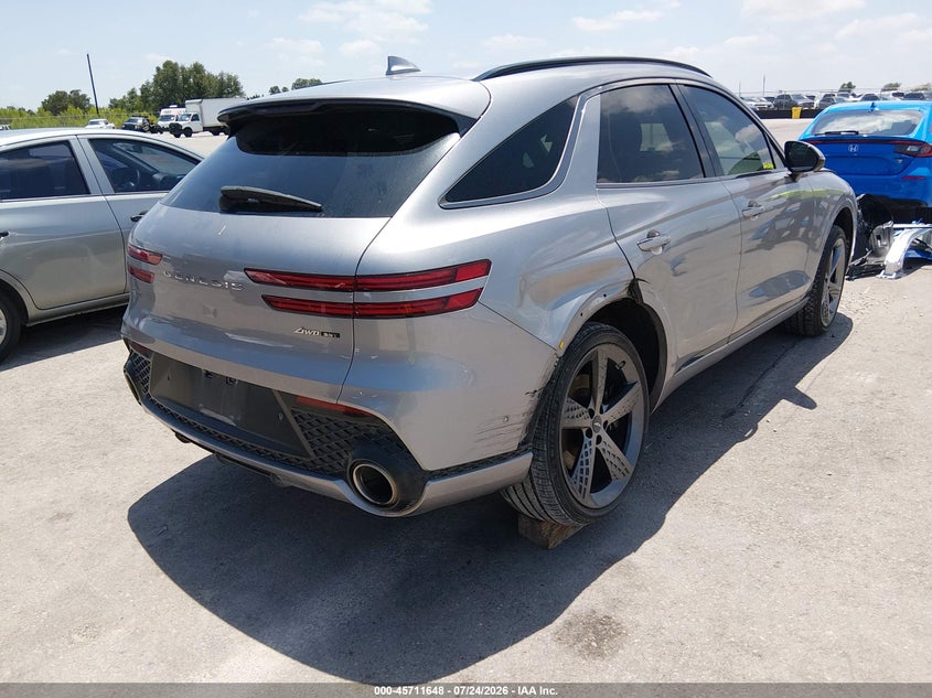 Vin: kmumcdtc0pu130348, lot: 46210304, genesis gv70 3.5t awd sport 20234
