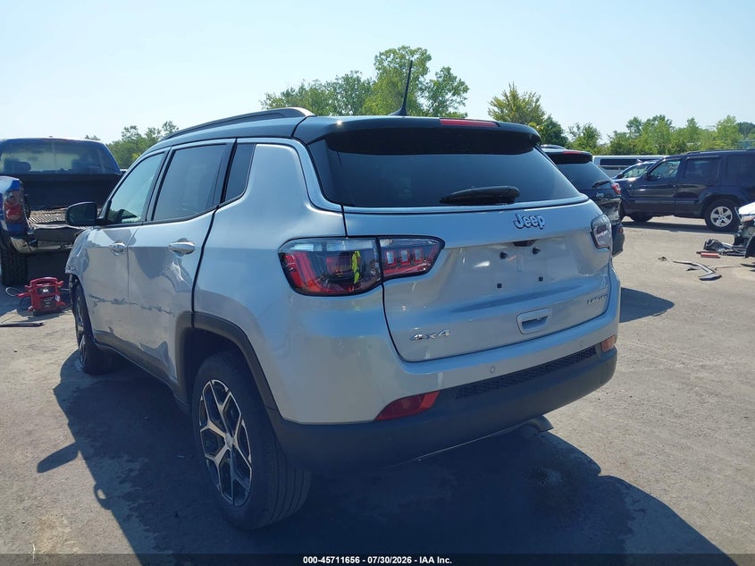 Vin: 3c4njdcn8rt108447, lot: 46210312, jeep compass limited 4x4 20243