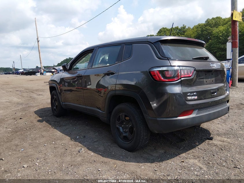 Vin: 3c4njdab2lt151343, lot: 46210319, jeep compass sport 4x4 20203