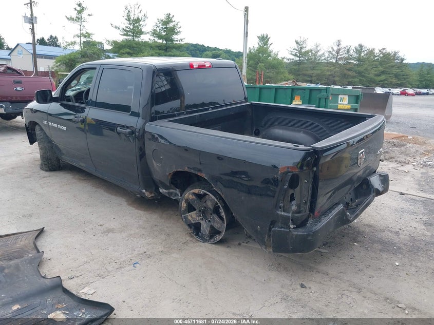 Vin: 1c6rd7kt2cs214161, lot: 46210337, ram 1500 st 20123