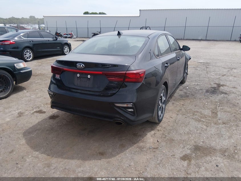 Vin: 3kpf24ad4ke074402, lot: 46210404, kia forte lxs 20194