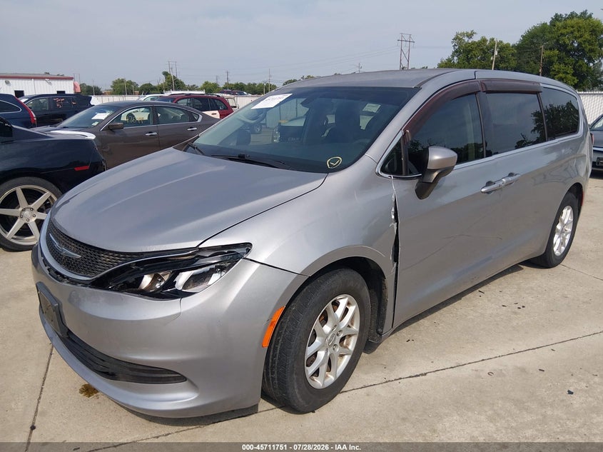 Vin: 2c4rc1cgxhr518406, lot: 46210407, chrysler pacifica lx 20172