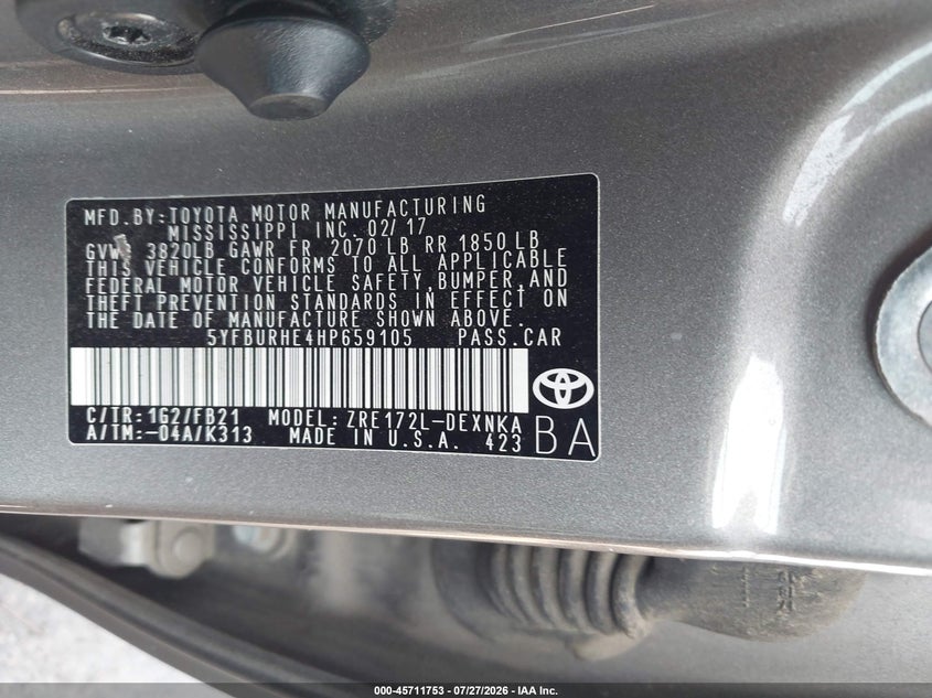 TOYOTA COROLLA - zdjęcie 9