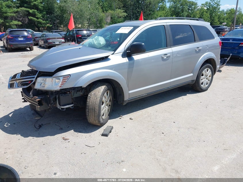 Vin: 3c4pdcab7gt223637, lot: 46210419, dodge journey se 20162